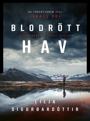 cover image of Blodrött hav